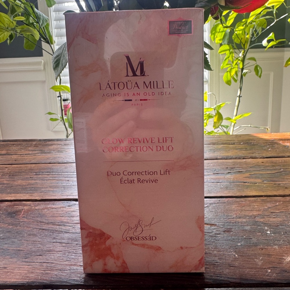 Latoua Mille Glow Revive Lift Correction Duo 2-Piece Skincare Set NWT